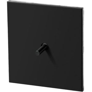 Wandschakelaar, bedieningsschakelaar 86 type hendelschakelaar 86 wandcontactdoos paneelschakelaar 2-weg retro tuimelschakelaar 110-250V