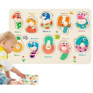 Peg-puzzels voor kinderen, Peg-puzzelspeelgoed | Houten Montessori-puzzelspeelgoed - Draagbaar kleurrijk sensorisch speelgoed, speelgoed voor vroeg onderwijs voor kleuterschool, kinderdagverblijf, kle