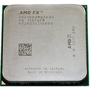 AMD FX-serie FX 6100 3,3 GHz zes-core zes-draads CPU-processor FD6100WMW6KGU Socket AM3+ GEEN VENTILATOR
