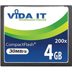 NIEUWE 4 GB HOGE SNELHEID 200x 30MB/s CF Compact Flash GEHEUGENKAART VOOR Canon EOS 10D 20D 20Da 300D 30D 350D 400D 40D 50D 5D 5D Mark II 7D D30 SLR DIGITALE CAMA