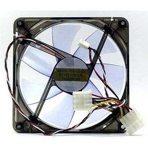 LMNCBVYA 14025R12H 12V 0.20A Mute Chassis Cooling Fan - 140x140x25mm, 3-Wire Design for Efficient Cooling