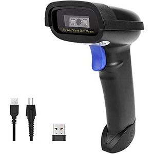 NETUM NT-1228BC - Bluetooth CCD Barcodescanner - Handheld - Draadloos - USB - Ondersteunt iOS & Android