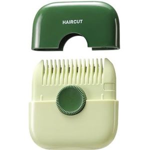 2-in-1 tondeusekam met staartkam en gespleten haarpunten en haarstyling-gereedschap, dubbelzijdig ontwerp voor dunner wordend haar, knippen