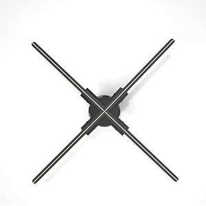 3D hologram ventilator, 22.04 ""3D Hologram Holografische Display Luchtventilator Video Projector Ventilator Roterende Lamp for Winkel, Bar, Party Reclame Display