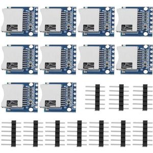 Create idea 10 x 3,3 V micro-SD-kaartlezer met 6-weg pinband voor ESP32 Micro SD-kaart