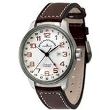 Zeno-Watch herenhorloge - OS Retro GMT (Dual Time) - 8563-f2