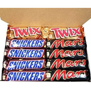 Melkchocolade selectiedoos voor alle chocoladeliefhebbers - SNICKERS, MARS, TWIX