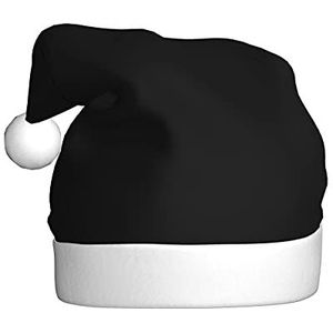 MYGANN Effen Zwarte Unisex Kerst Hoed Voor Thema Party Kerst Nieuwjaar Decoratie Kostuum Accessoire
