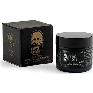 Beyer's Oil Beard & Hair Baard- en haarpomade 100% natuurlijk, handgemaakt in Beieren, 60 ml