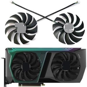 CF1010U12S GAA8S2U RTX 3070 AMP Holo LHR GPU-ventilator, voor ZOTAC voor GeForce grafische kaartkoelventilator(Fan-AB-CF1010U12S)