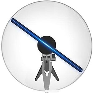 3D-hologram-fankit, 3D Holografische projector Fan LE -scherm Desktop Handige advertentiemachine WiFi Roterende ophanging Virtuele beeldvorming voor winkels, winkels, vakanties