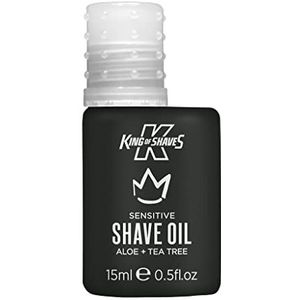 King Of Shaves Sensitive Shave Oil For Men, Shaving Product For Men 15ml - Single