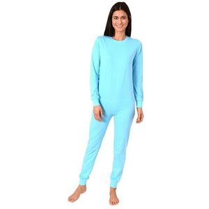 Normann Care - Verzorgingsoverall - Turquoise - Eendelige Pyjama met Ritssluiting op de Rug