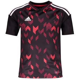 adidas Voetbal - teamsport textiel - shirts milic22 Custom Jersey Kids zwart-rood 152