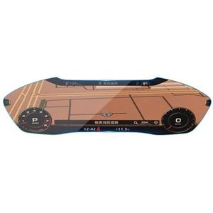 Displaybeschermfolie Voor S4 2019 8.3"" Auto Dashboard Gehard Glas Beschermfolie Navigatie Schermbeschermer(Instrument Film)