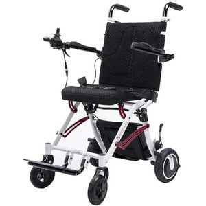 Elektrische rolstoelen elektrische rolstoel, lichtgewicht opvouwbare elektrische rolstoelen gemotoriseerde rolstoel voor volwassenen senioren binnen buiten thuis reizen voor buiten reizen