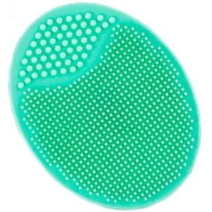 Gezichtsschrobber Siliconen Gezichtsreinigingsborstel Exfoliërende Borstels Wasgereedschap Veilige Massage Huid Scrubbers voor Thuis Blauw-Groen