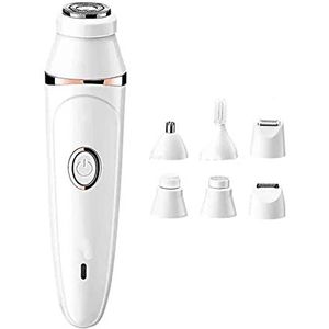 Pluxy Ontharing, Pluxy Epilator voor gezicht, 7 in 1 oplaadbare epileren en reinigende borstel, Pluxy gezichtshaar, gezichtsepilator voor vrouwen gezichtshaar, Beauty Tools Kit voor alle huidtypes