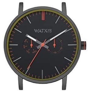 Watx&Colors Sparkling Unisex Analoog Quartz Horloge met RVS Armband WXCA2713