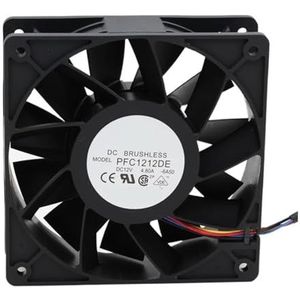 PFC1212DE 120mm 12038 12V 4.8A 7000RPM koeler (4wire 4pin)