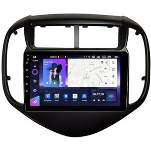 Android 14 Autoradio Stereo voor C-hevrolet Aveo 3(2016-2021) 9 Inch Touchscreen Multimedia Speler met Draadloze Carplay 2 Din GPS Navigatie FM RDS Bluetooth 5G-WiFi SWC DSP,M100s