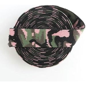 25 mm dikker camouflage patroon elastische band 2,5 cm elastiekjes kleding tassen huis textiel naaien accessoires DIY-roze camouflage-25mm-1M