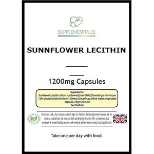 Zonnebloem Lecithine 1200mg (365 Capsules)- Supplementplus