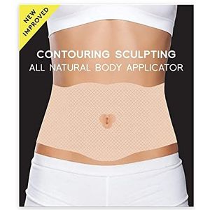 Volledig natuurlijke vochtinbrengende body applicator wrap - eenvoudig te gebruiken body wrap -anti-cellulitis oplossing- verstevigende toning buik wrap (10 stuks (Pack van 1))