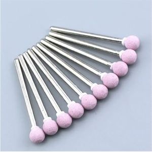 Nagelboortjes, Nagelboortjesset for manicure, diamant elektrische nagelboortjes for manicure en pedicure, 10 stuks, veelkleurig(T26 30)