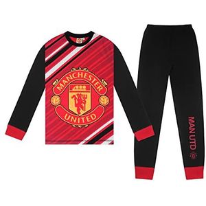 Manchester United FC - Sublimatie pyjama met lange broek voor jongens - Officieel - Clubcadeau - 13-14 jaar