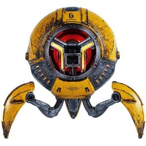 GravaStar Bluetooth Speaker Mars Pro Edition Geel Frosted Ontwerp Draadloos met Bluetooth 5.0, Bass Boost, 15h Speeltijd, Ondersteuning voor Draadloze Tandem 2 Speaker Bluetooth Stereo Surround