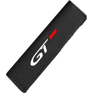2 stuks Auto Gordel Padding Compatibel met voor Peugeot GT LINE 307 308 406 407 408 2008 3008 5008 Veiligheidsgordel Covers Schoudervullingen Interieur Fittings,B