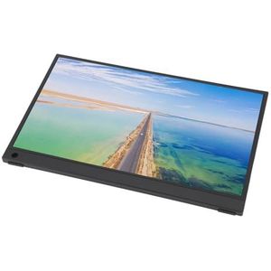 BROLEO 39,6 cm (15,6 inch), draagbare monitor 1080p FHD USB C, gaming-monitor met IPS-computerscherm, kleine computermonitor