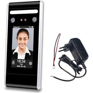 Tijdklok, Toegangscontrole Keypad WiFi TCP/IP/USB Dynamisch Gezicht Biometrisch Systeem Facial Time Attence Machine ID IC,Grote capaciteit(Kit 1)