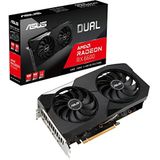 ASUS Dual AMD Radeon RX 6600 8GB GDDR6 Gaming grafische kaart (AMD RDNA 2, PCIe 4.0, 8GB GDDR6-geheugen, HDMI 2.1, DisplayPort 1.4a, Axial-tech ventilatorontwerp, 0dB technologie)
