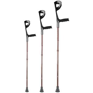 Aluminium Verstelbare Wandelstok Opvouwbare Okselkruk Ouderen Steunstok, Mobiliteitshulp Wandelstok Duurzaam Lichtgewicht Ontwerp Geschikt for Senioren en Mensen met Beperkte Mobiliteit