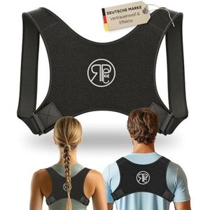 Repco Rugrechthouder, ergonomische houdingscorrectie, rugsteun voor dames en heren, onzichtbaar onder de kleding, effectief tegen pijn