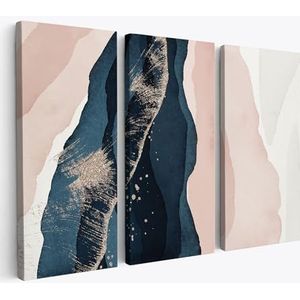 Lumalea Drieluik schilderij - Abstract 3617681915607