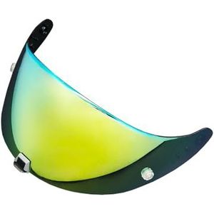 Motorhelm vizier lens, Helmvizier, T520 Vervangend UV-beschermend, krasbestendig en winddicht helmvizier for R1 Air / ST1400 / T520 (alleen for gebruik overdag)(Revo Deep Gold-day Use Only)