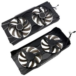 GA91S2U RTX1660 RTX1660Ti Dual GPU-koelventilator voor palit Gainward voor Geforce GTX 1660 SUPER 1660Ti Ghost OC grafische kaartkoeler