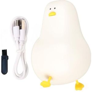 Stofscheerapparaat - Witte Eendvorm - Mini-haarballentrimmer - USB Oplaadbaar