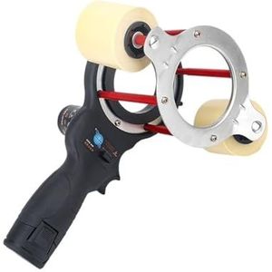 Wikkelmachine 12V airconditioning tape-wikkelmachine, automatische elektrische koperen buis gegolfde buis taping inpakgereedschap Met hoge precisie-wikkeling, roterend(A Close Type)