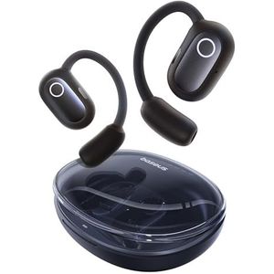 Baseus - Eli Sport 1 - Hoofdtelefoon - Zwart - Bluetooth 5.3, IPX4 Waterdicht, ENC-Microfoons