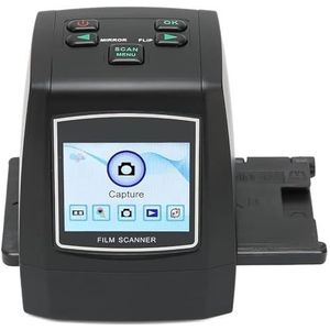 Mini digitale filmdiascanner, fotoscanner, converteert automatisch 135, 126 kpk, 110, 8 monochrome dia's naar JPEG-afbeeldingen van 220.000 pixels