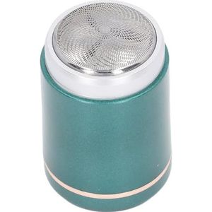 Elektrische Baardtrimmer, LED-indicator Elektrische Baardtrimmer voor op Reis (GREEN)