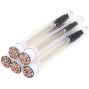 5 Pcs Wimper Borstel Volwassenen Stofdicht Eenmalig Gebruik Wenkbrauw Wimpers Borstels Make-up Tool Schoonheid Levert Rose