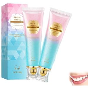 Nicotinamide Whitening Toothpaste 100g - Niacinamide Toothpaste for Deep Clean, Enamel Repair and Intensive Whitening, Fresh Breath & Bad Breath Removal