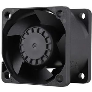 2 x 40 mm 12 V 40 x 28 mm High Speed Server ventilator met dubbele kogellagers 4028 4-pins PWM voor AVC-koeling