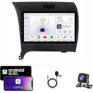 Android 13 Dubbel Din Auto Stereo Touchscreen Auto Stereo Voor KIA Cerato 3 k3 2013-2017 Met Bluetooth GPS Navigatie WiFi FM Radio USB/SWC/Plug en Play Ondersteuning Carplay&Android Auto(4 Core Wifi 1