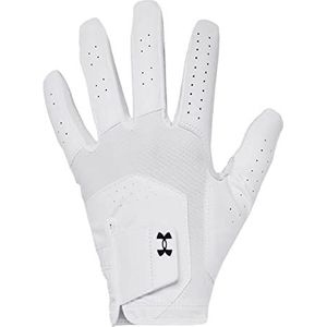 Under Armour Mens Full Finger Gloves Men's UA Iso-Chill Golf Glove, Wht, 1370277-100, LLG